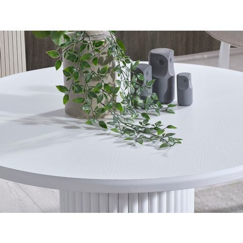 Silva - White White Dining Table slika 3