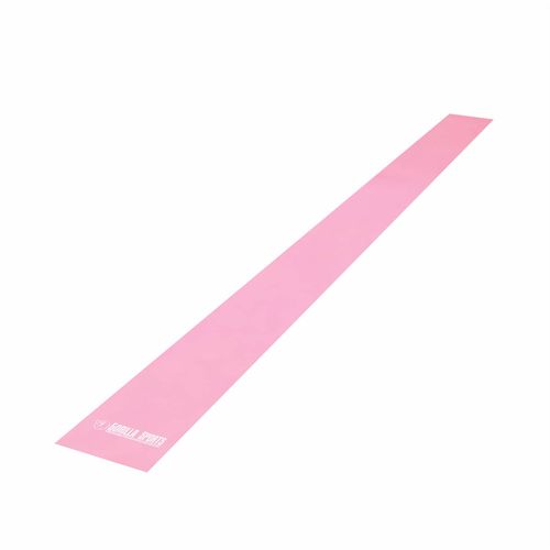 Elastična traka za vežbanje 120 cm u roze boji slika 2