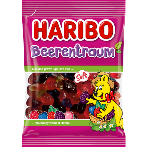 Haribo gumeni  bomboni šumske bobice 100g slika 1