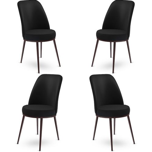Dexa - Black, Brown Black
Brown Chair Set (4 Pieces) slika 1