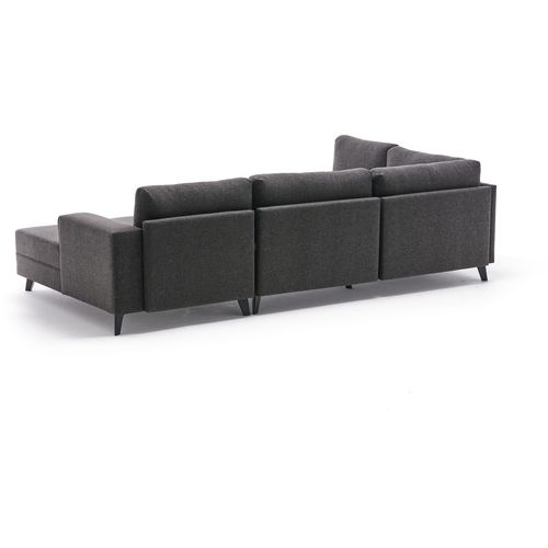 Atelier Del Sofa Kutna garnitura na razvlačenje, Antracit, Efsun - Anthracite slika 7