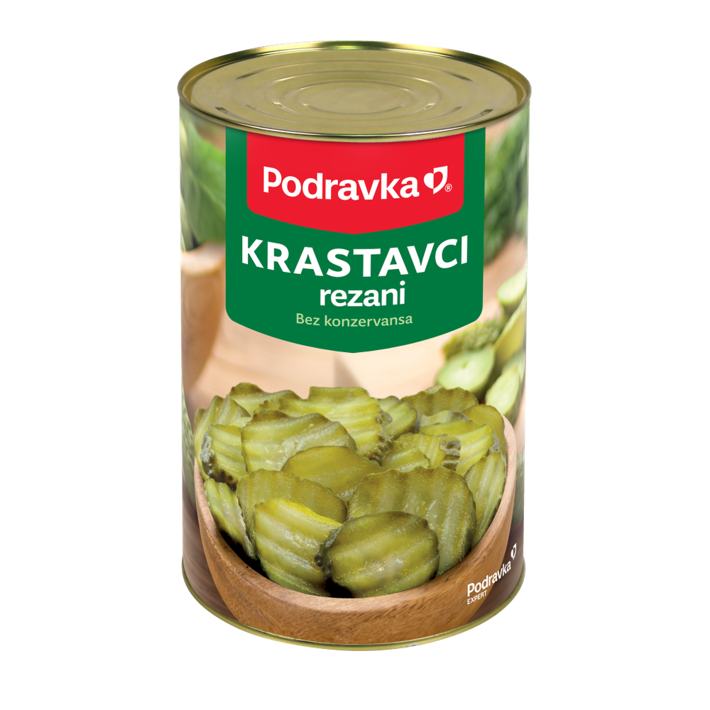 Podravka Krastavci limenka 4000g slika 1