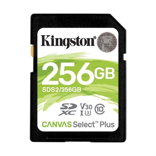 SD memorijska kartica 256GB Kingston Select Plus klasa10 slika 1