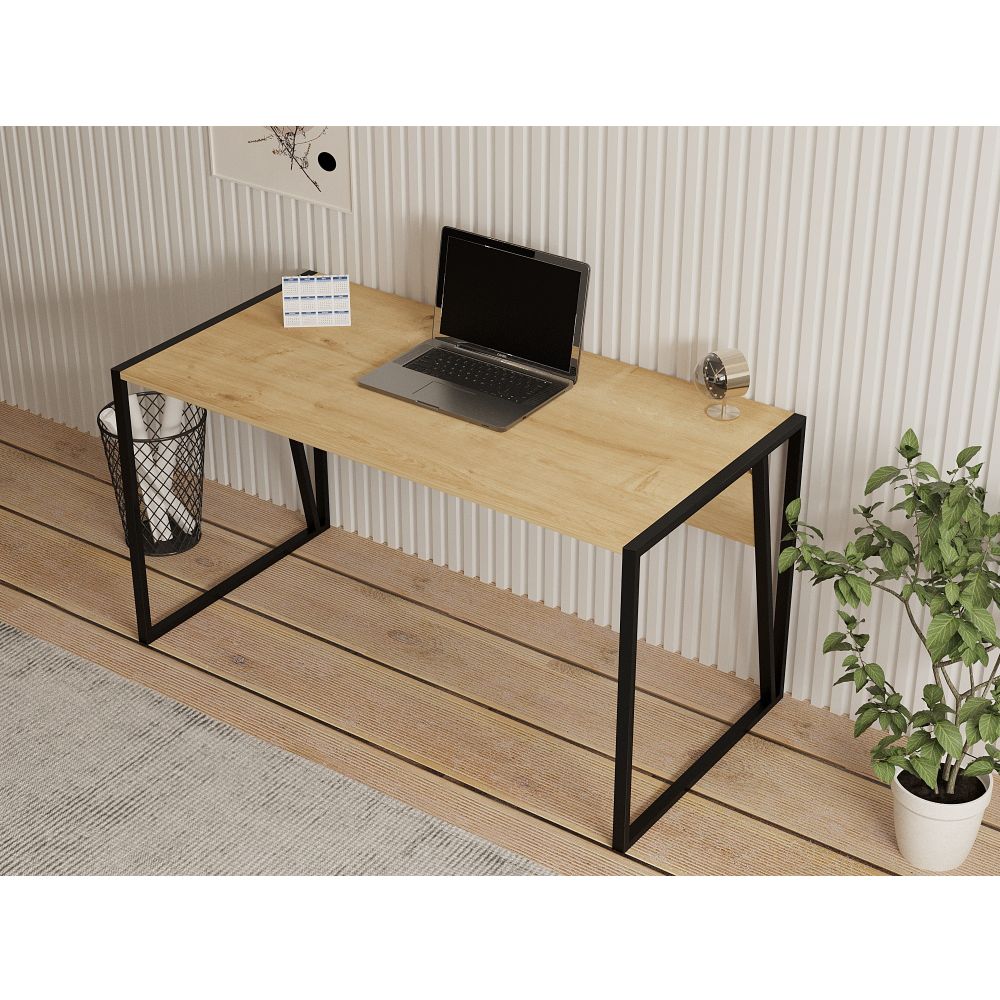 Cunda - Crni Radni Sto Sapphire Black slika 3