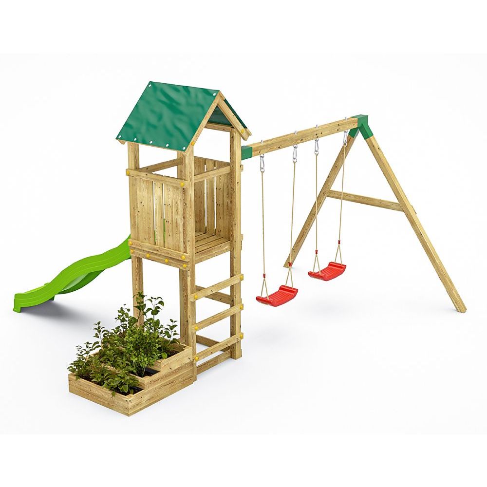 Fungoo Set GREEN SPACE - Drveno dječije igralište slika 5