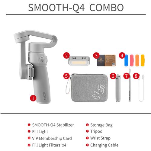 ZHIYUN Smooth Q4 COMBO slika 4