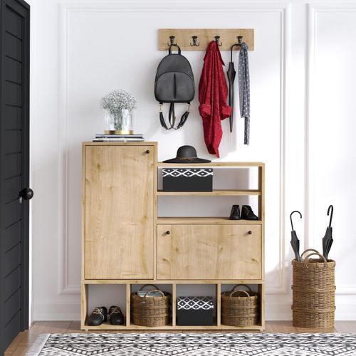 Wess Oak Shoe Cabinet slika 4