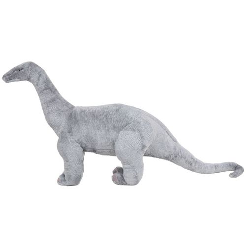 Stojeća plišana igračka dinosaur brachiosaur sivi XXL slika 5