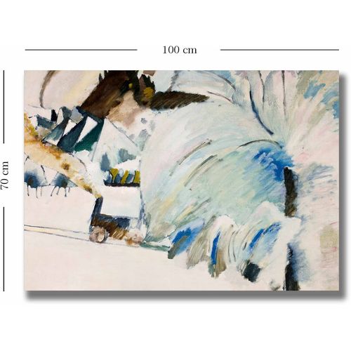 70100KANDINSKY021 Multicolor Decorative Canvas Painting slika 3