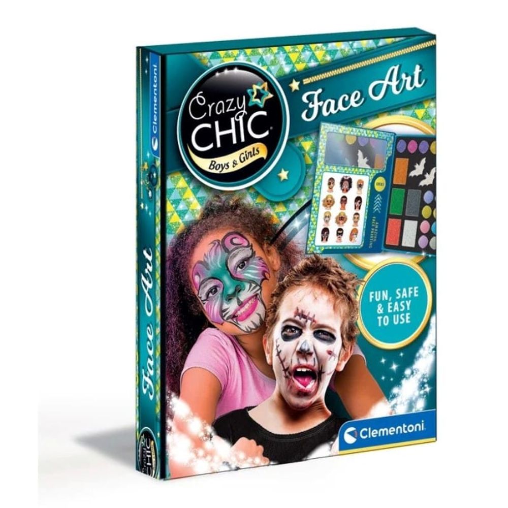Clementoni CL18605 Crazy CHIC Set za šminkanje Halloween slika 1