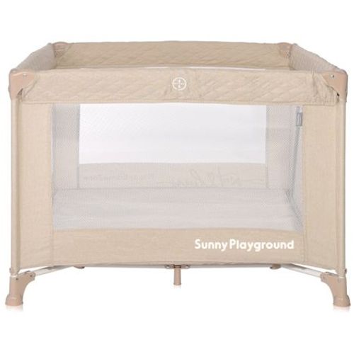 Lorelli Ogradica Sunny Playground - Fog Beige Star 100x100x74cm slika 4