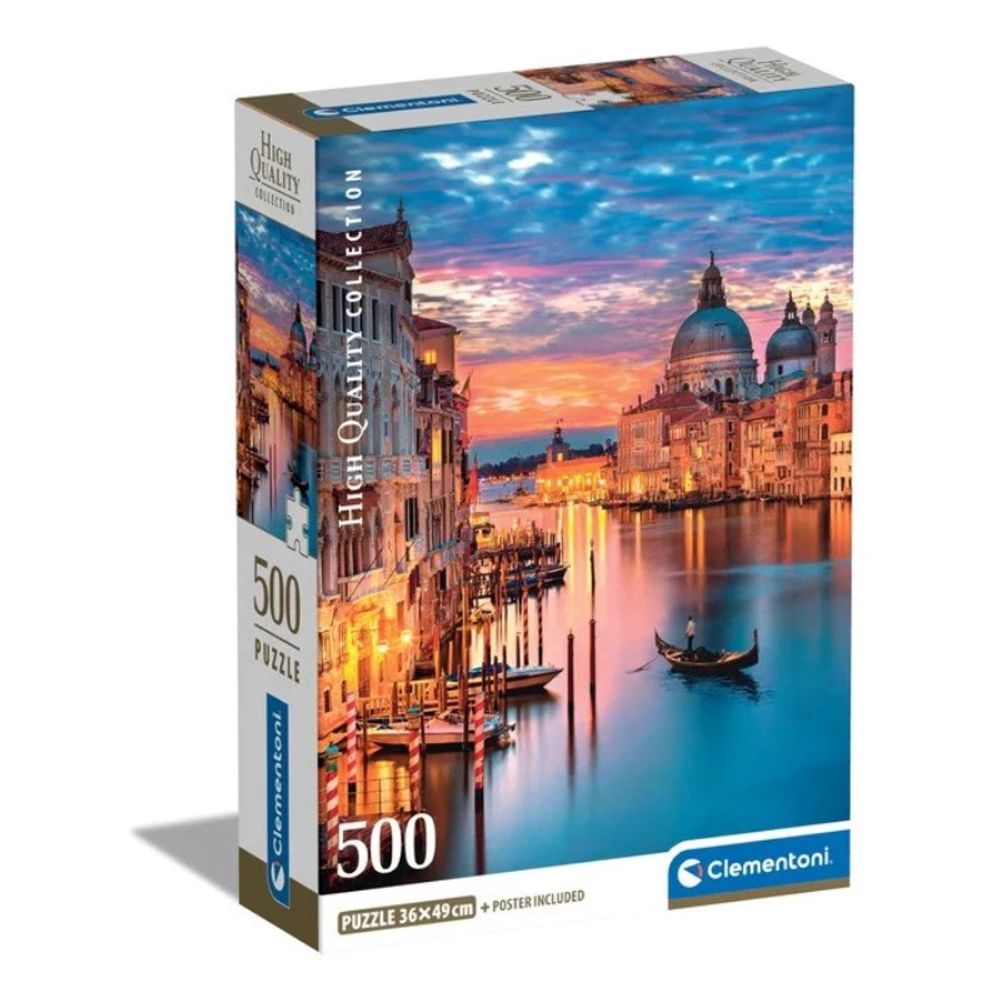 Clementoni CL35542 Puzzle 500 VENECIJA, 500kom slika 1