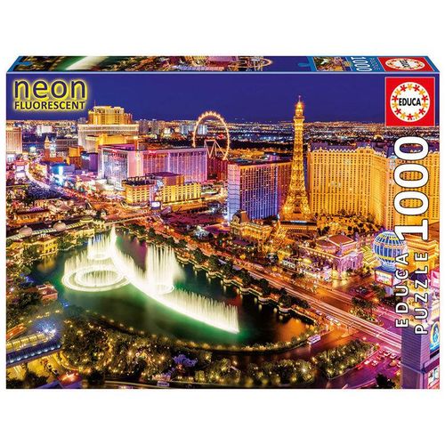 Neon Las Vegas puzzle 1000pz slika 1
