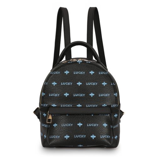 Lucky Bees Ženski ruksak ELLIE crno plavo, 338 - Black, Blue slika 1