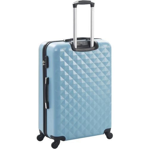 3-dijelni set čvrstih kovčega plavi ABS slika 10