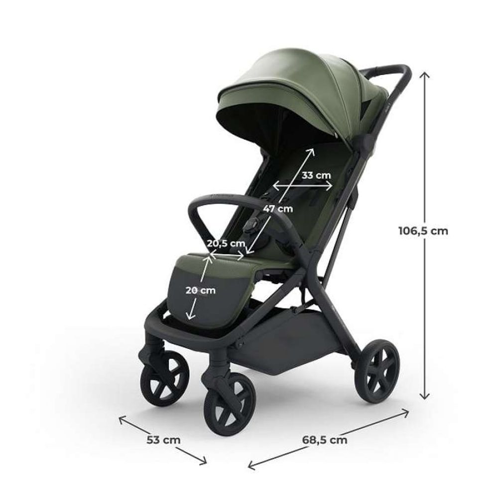Kinderkraft Kolica za bebe Nubi 3, Mystic Green slika 7