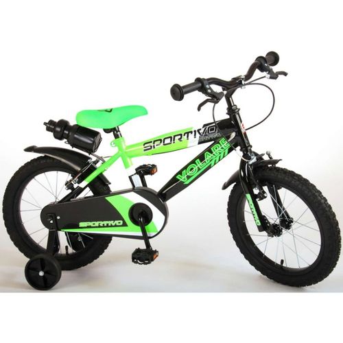Dječji bicikl 16" Volare Sportivo neon zeleni slika 1