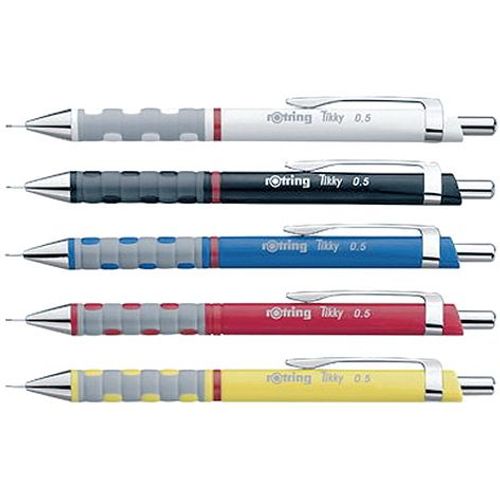 Olovka tehnička Rotring Tikky RD 0.7 mm, bordo slika 2