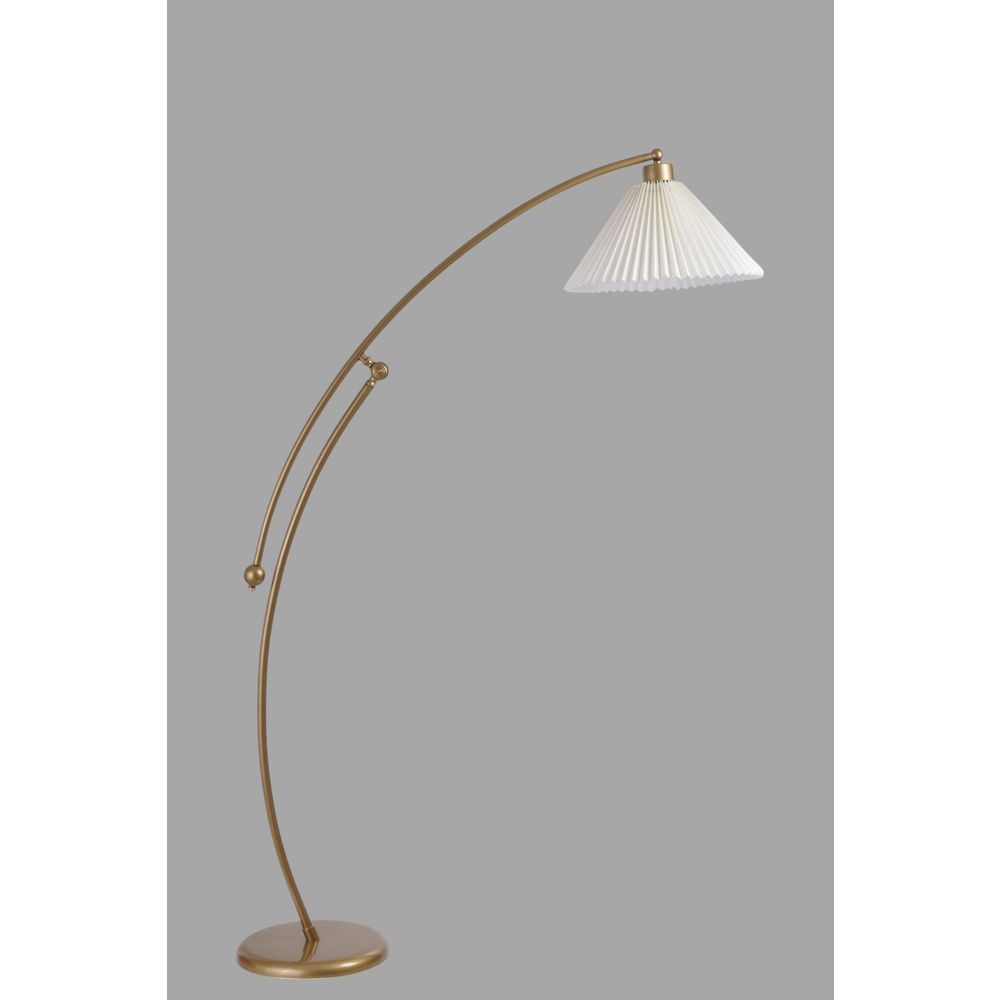 Opviq Podna lampa 644, krem, zlatna slika 3