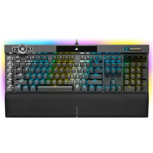 Corsair tastatura K100 RGB Optical mehanička CH-912A01A-NA gaming RGB crna slika 1