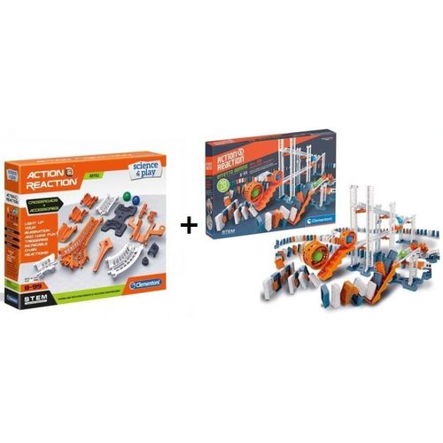 Clementoni Action and Reaction Domino Effect 70pcs + Crossroads dodaci  59305+19167 slika 1