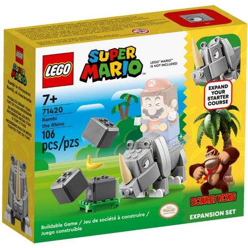 Lego Super Mario Rambi The Rhino Expansion Set slika 1