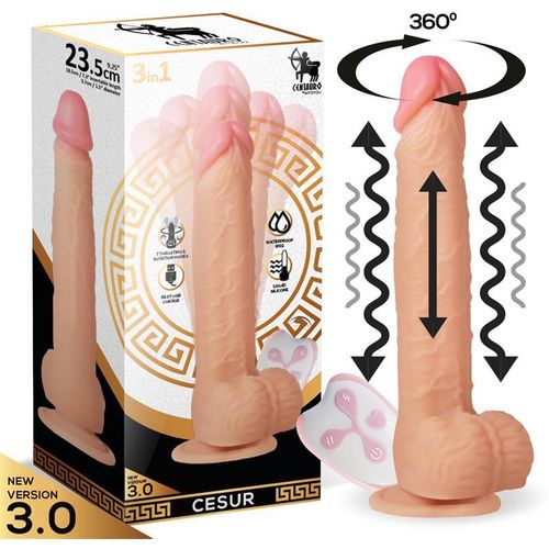 Centauro Cesur 3.0 realistični vibrirajući dildo slika 10