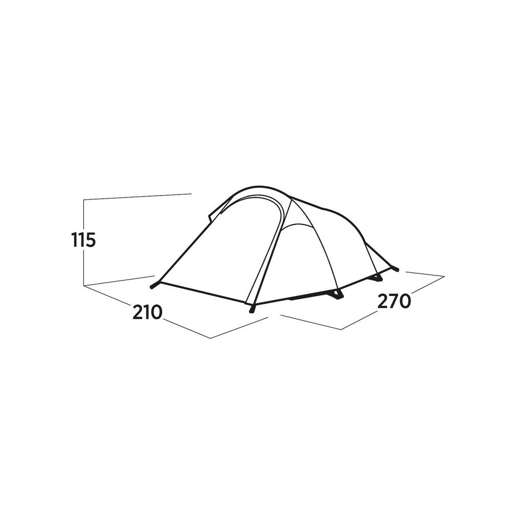 Easy Camp Šator za tri osobe Reindal 3  slika 5