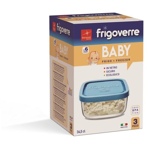 Bormioli  Posuda staklena Frigoverre system baby 3/1 34,5 cl 13x10 cm 335170G slika 1