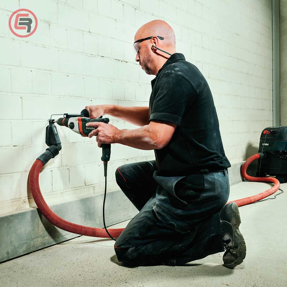 Metabo Bušilica SBEV 1000-2 S R+L Vibraciona Elektronik 1.010 W + metaBOX 145 L - 600783500 slika 3