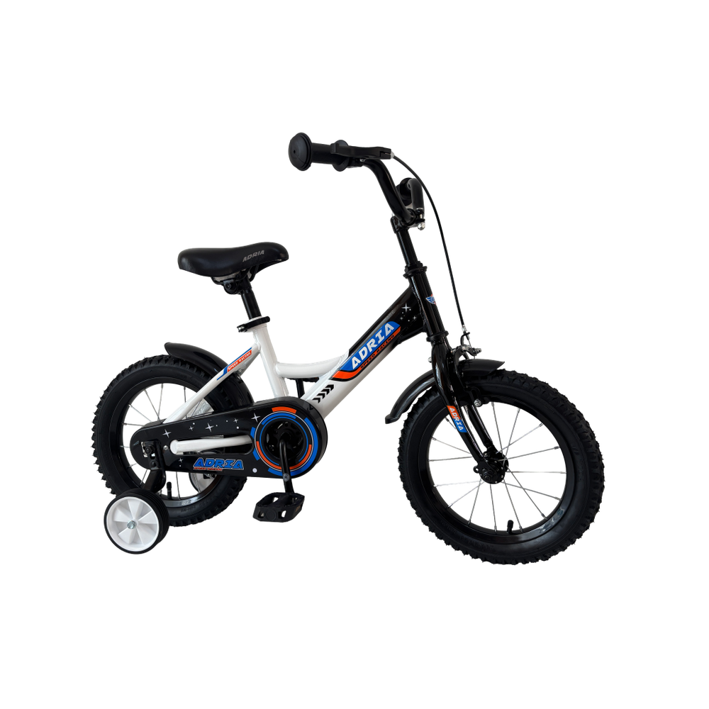 G14BA667 Bicikl Adria Kids 14", Crno/Bijeli slika 2