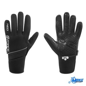 Force Rukavice za biciklizam Neopren Neo Black