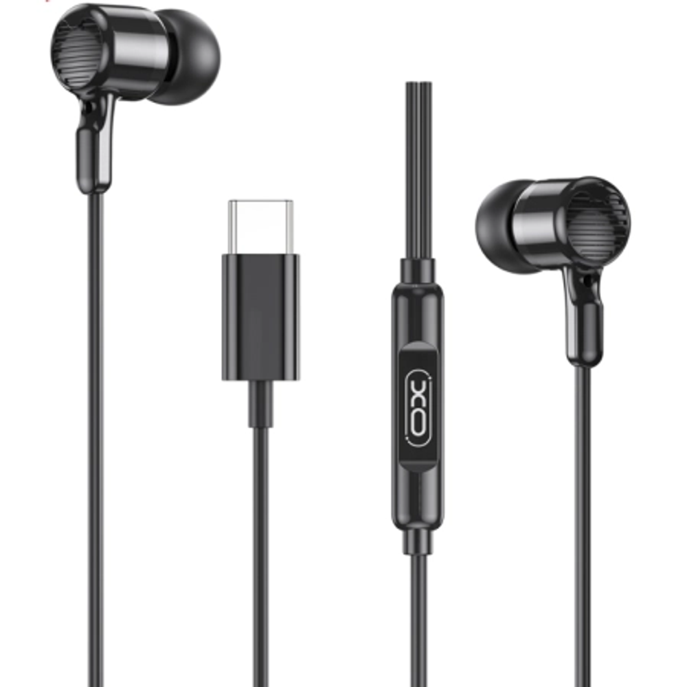 XO In-Ear Slušalice sa mikrofonom Type-C Music EP81, Black slika 1