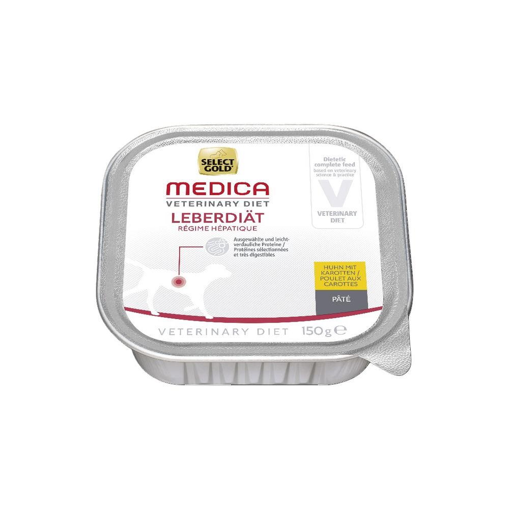 Select Gold Medica Liver Diet piletina i mrkva 150 g, ALU-pak slika 1