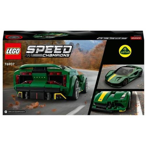 Playset Lego 76907 Speed Champions Lotus Evija Race Car slika 4