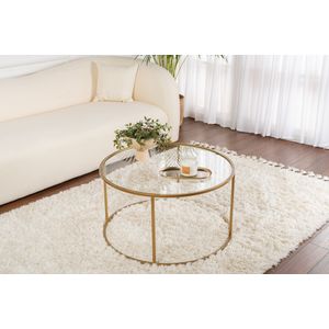 Kavna Stolica Aurum 80 – Boje: zlatna, prozirna