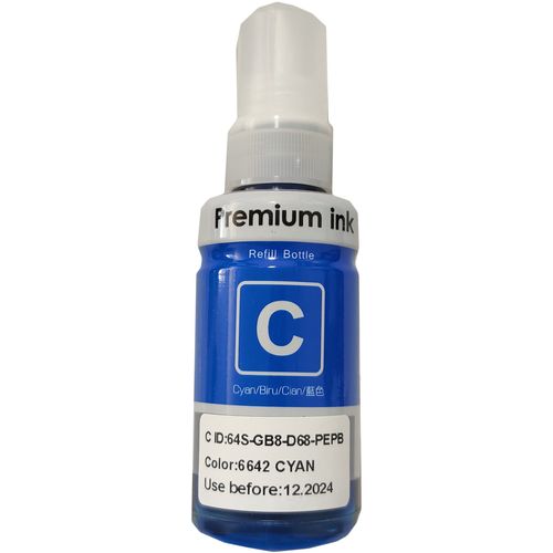 INKJET T6642 C Dopuna cyan boja bocica sadrži 70 ml mastila za Epson slika 3