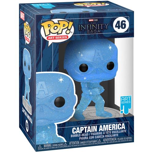 POP figure Marvel Infinity Saga Captain America Blue slika 3