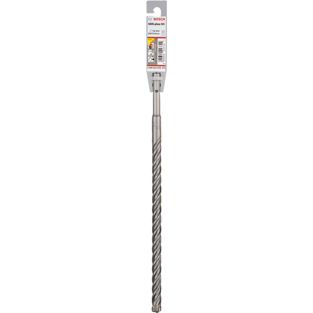 BOSCH Burgija za beton  SDS Plus- 5X, 14 x 250 mm slika 1