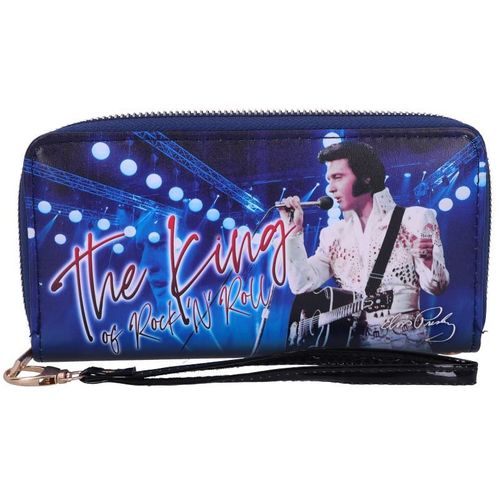 NEMESIS NOW PURSE - ELVIS THE KING OF ROCK AND ROLL 19CM slika 1