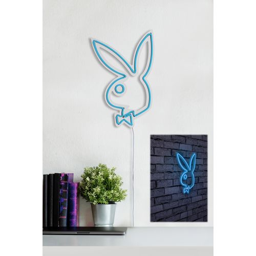 Wallity Ukrasna plastična LED rasvjeta, Playboy - Blue slika 3