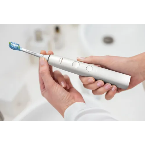 Philips Sonicare bežični oralni tuš + sonična četkica za zube DiamondClean 9000 HX3886/41 slika 10