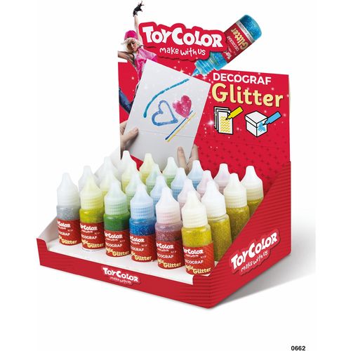 Toy Color glitter decograf 25 ml 1/24 slika 1