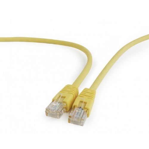 PP12-0.5M/Y Gembird Mrezni kabl, CAT5e UTP Patch cord 0.5m Yellow slika 4