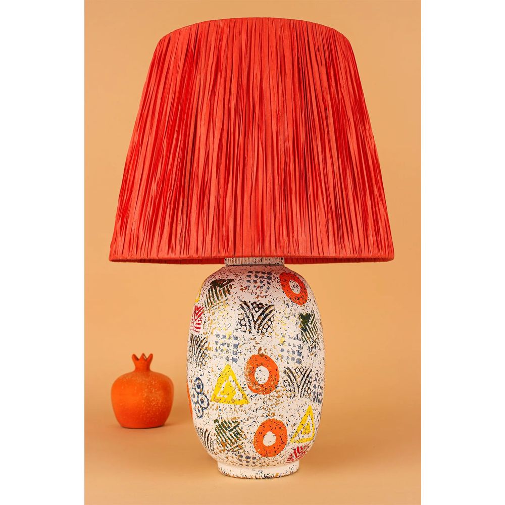 BK031 Narandžasta Stočna Lampa slika 1