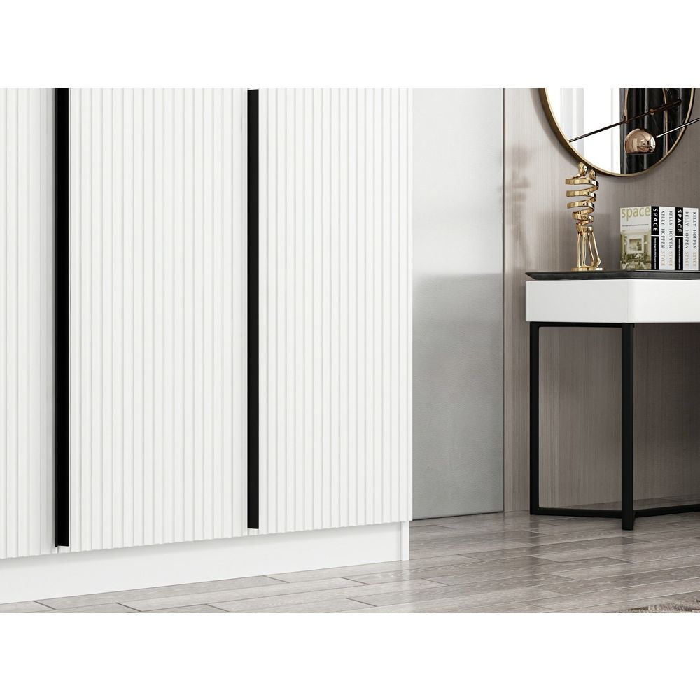 Kale White - 2288 Bijeli Ormar slika 4