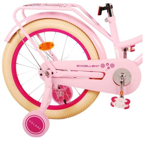 Dječji bicikl Volare Excellent za djevojčice 18" rozi slika 6