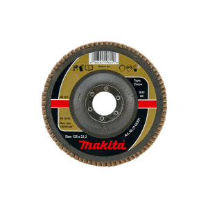 Makita - Lamelna brusna ploča za nerđajući čelik - podloga od staklenih vlakana Zr 125 mm P-65523