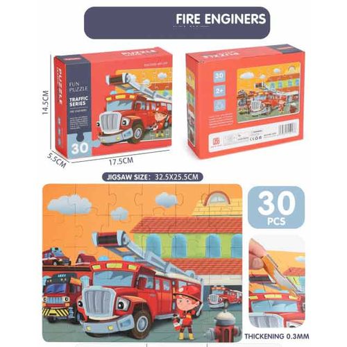 Slagalica vatrogasno vozila 30 elemenata slika 1