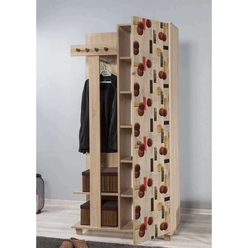 Hall stand Garmanto 90 - 521, boja / nijanse sonoma hrasta slika 3